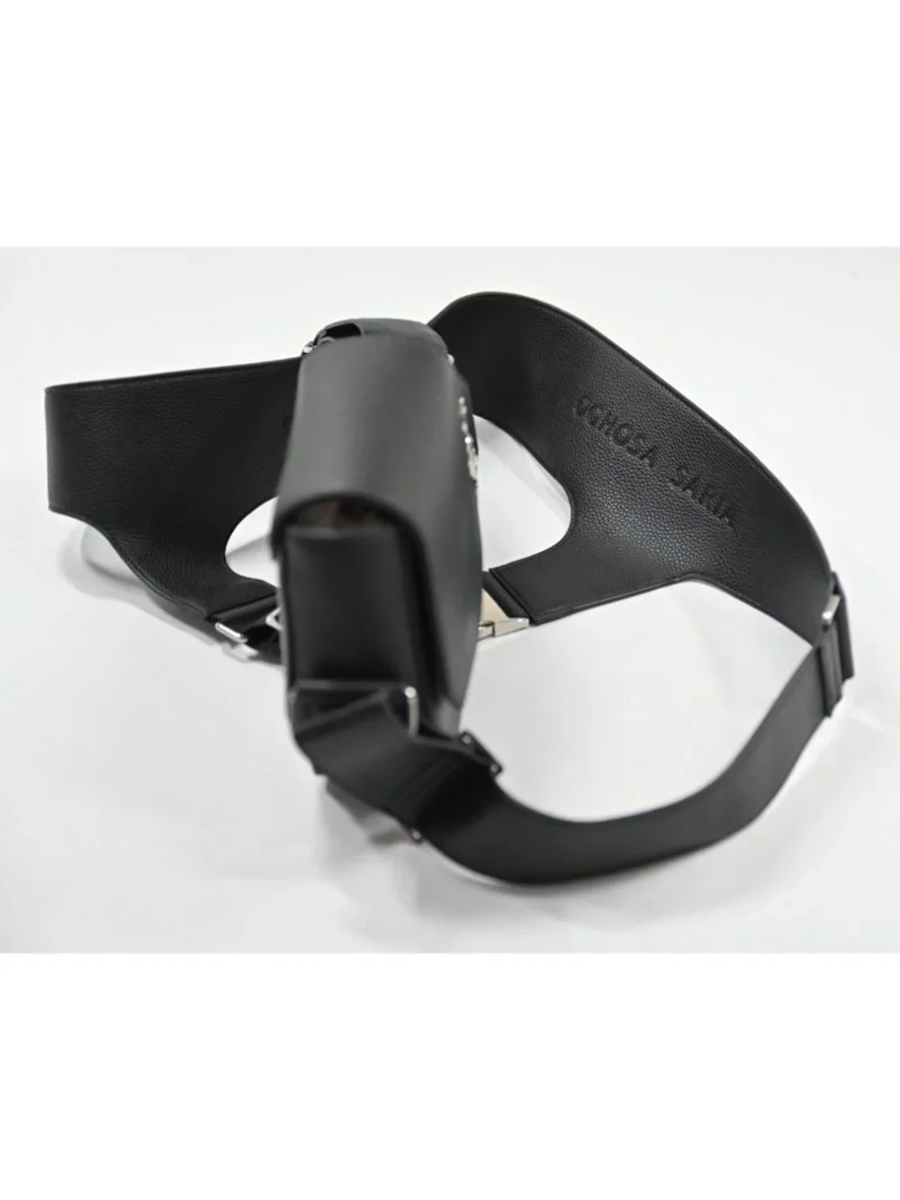Oghosa Saria Omosa Messenger Bag in Black